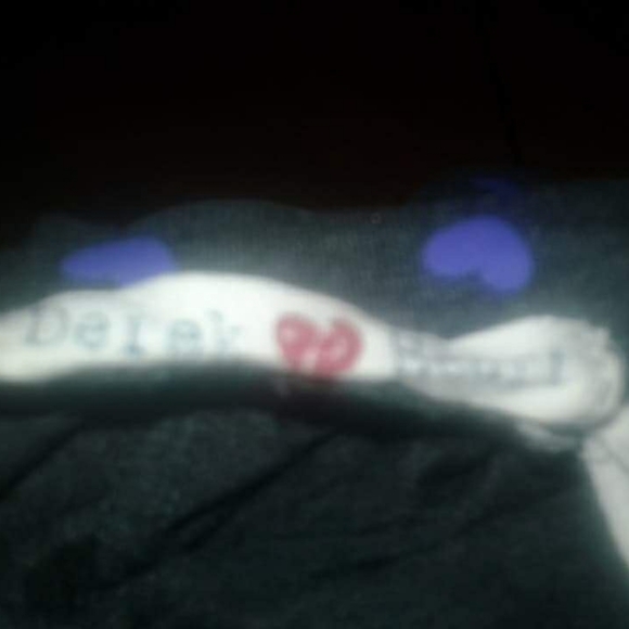 Purple heart Y2K fold over💜 love shorts - Picture 4 of 4